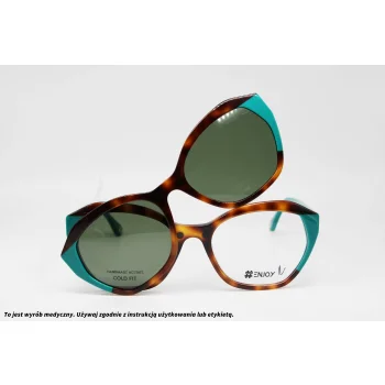 Okulary korekcyjne z nakładką ENJOY CLPA 046 COL.03