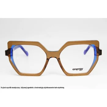 Okulary korekcyjne MASSI ENERGY 10 CHOCOLATE BLUE