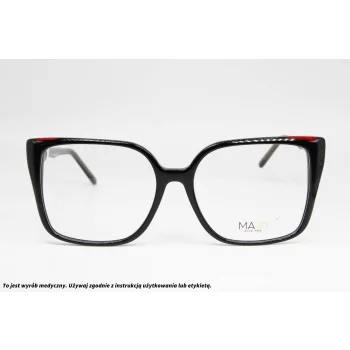 Okulary korekcyjne MASSI HARD&BEAT 40 BLACK