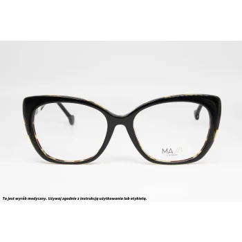 Okulary korekcyjne MASSI CLASSIC 44 DEMI BLACK