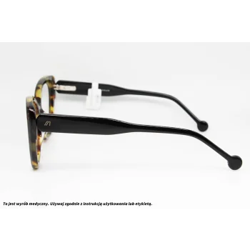 Okulary korekcyjne MASSI CLASSIC 44 DEMI BLACK