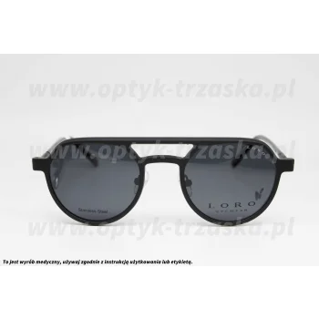 Okulary korekcyjne z nakładką LORO CECIL L1